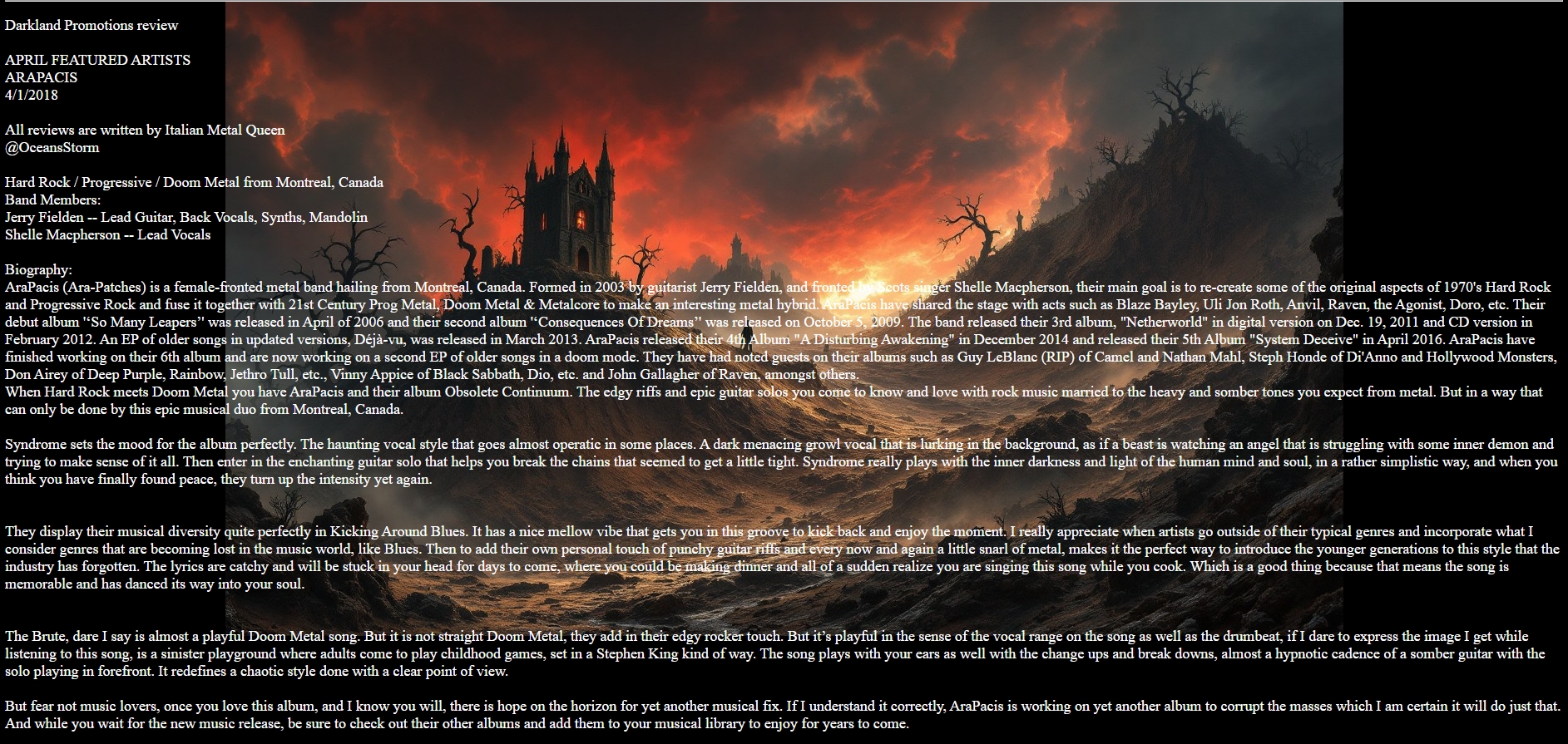 Darkland Promotions Review